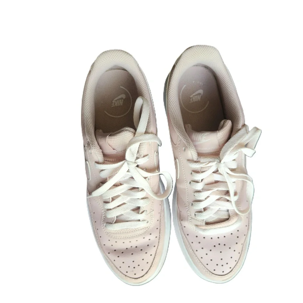 Nike Womens Pink Court Vision Alta Platform Sneakers Size 10 - Picture 5 of 7